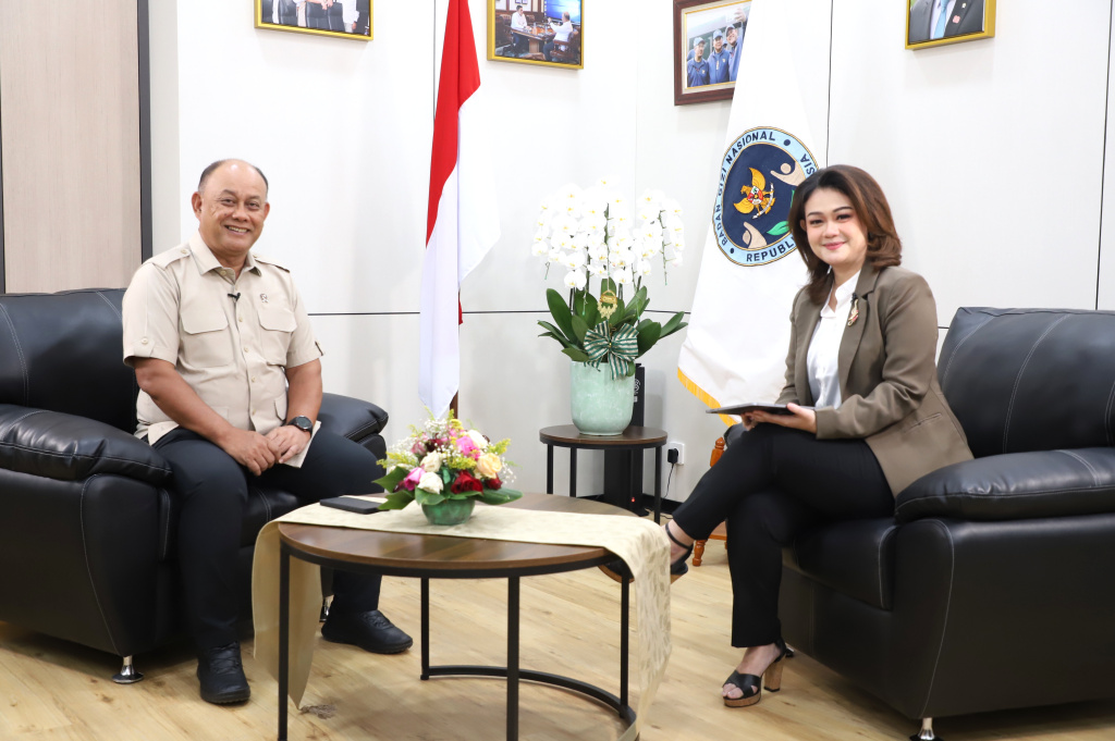 Jajaran Staf Redaksi Sinpo TV melakukan audiensi dengan Kepala BGN Dadan Hindayana untuk membahas Program Makan Bergizi Gratis Asta Cita ke-4 Presiden Prabowo Subianto (Ashar/SinPo.id)