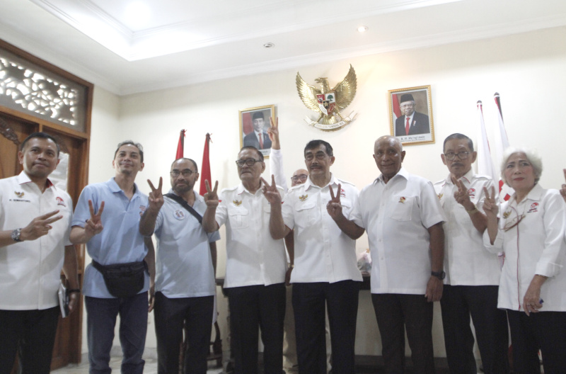 Relawan Bravo 5 resmi mendukung Prabowo-Gibran di Pilpres 2024 nanti (Ashar/SinPo.id)