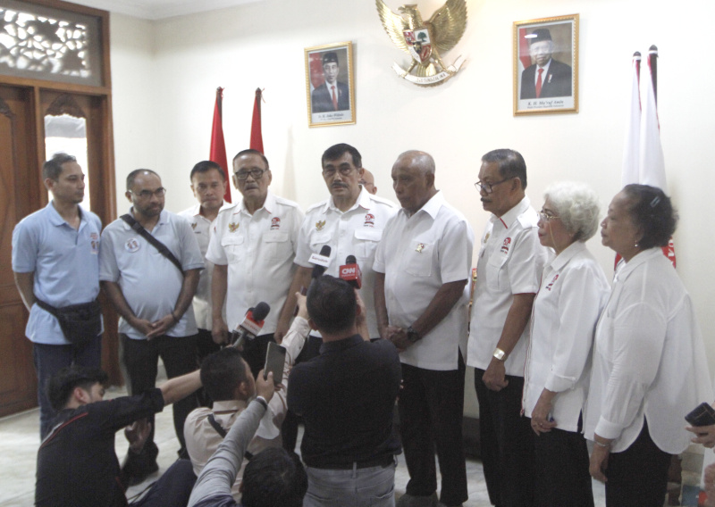 Relawan Bravo 5 resmi mendukung Prabowo-Gibran di Pilpres 2024 nanti (Ashar/SinPo.id)