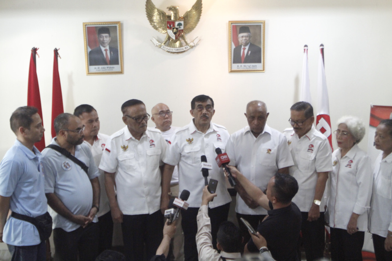 Relawan Bravo 5 resmi mendukung Prabowo-Gibran di Pilpres 2024 nanti (Ashar/SinPo.id)