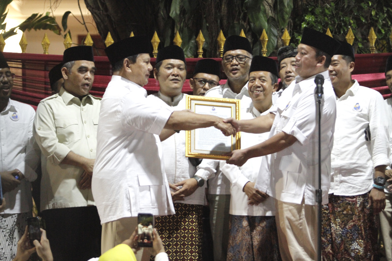 Relawan Jagat Prabowo Deklarasi dukung Prabowo Presiden 2024 (Ashar/SinPo.id)