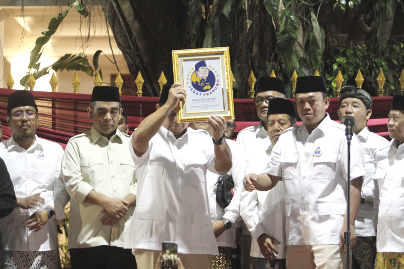 Relawan Jagat Prabowo Deklarasi dukung Prabowo Presiden 2024 (Ashar/SinPo.id)