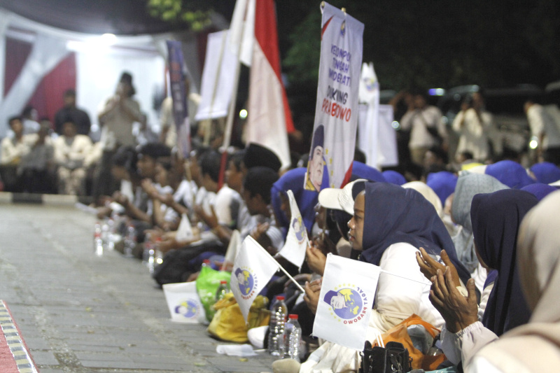 Relawan Jagat Prabowo Deklarasi dukung Prabowo Presiden 2024 (Ashar/SinPo.id)