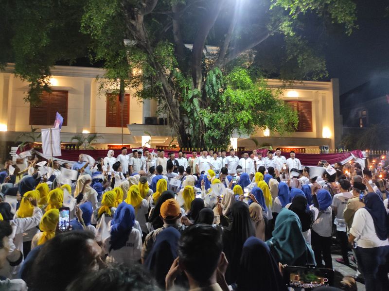 Relawan Jagat Prabowo Deklarasi dukung Prabowo Presiden 2024 (Ashar/SinPo.id)