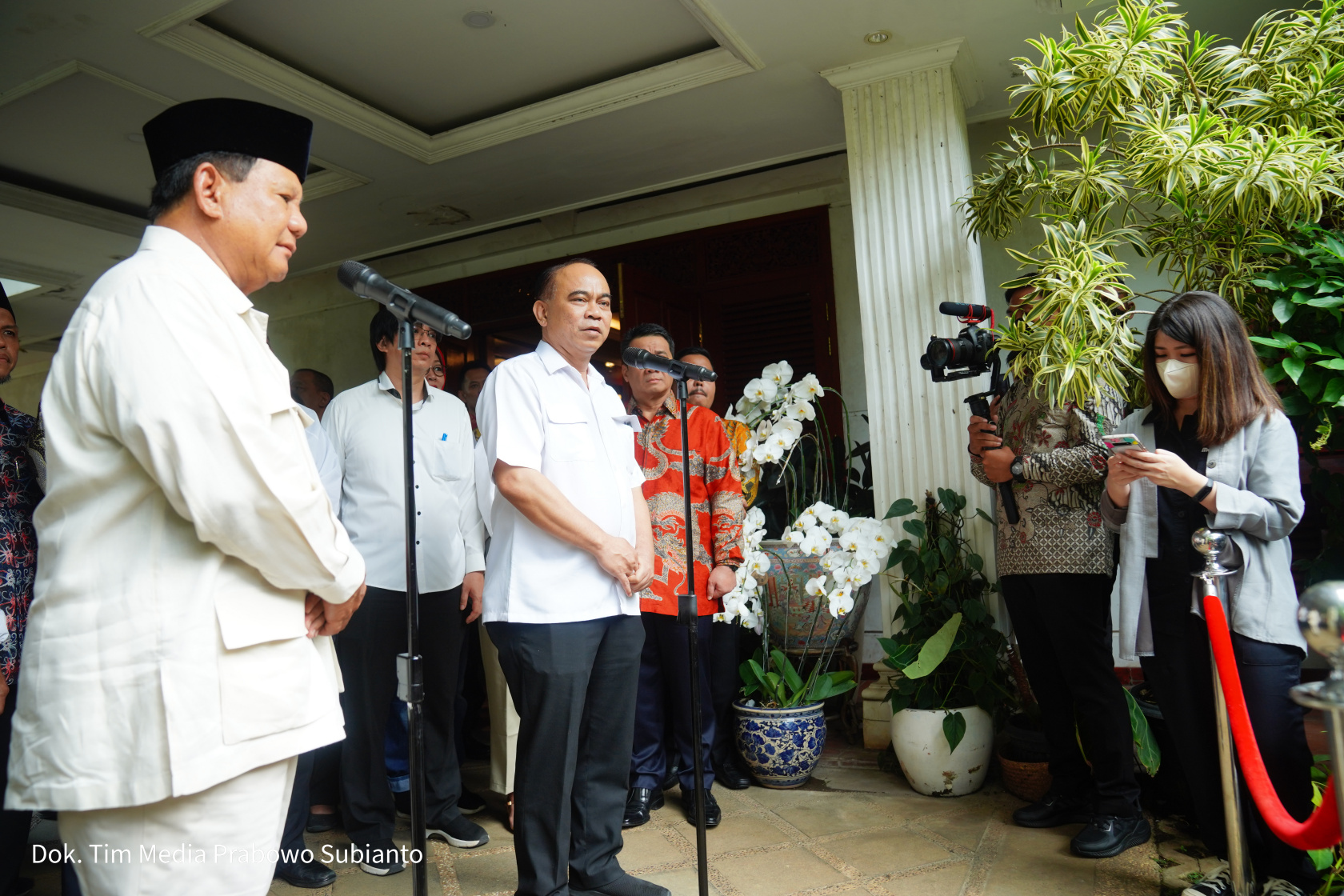 Ketua Umum Projo Budi Arie mendukung Pak Bowo untuk melanjutkan perjuangan Jokowi (Foto:Tim Prabowo/SinPo.id)