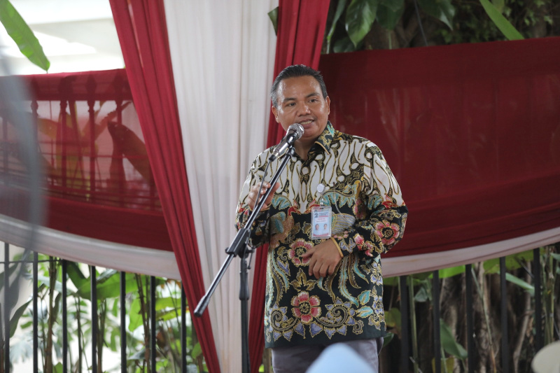 Relawan Pandu02 mendeklarasikan mendukung dan akan memenangkan Prabowo-Gibran di Pilpres 2024 (Ashar/SinPo.id)