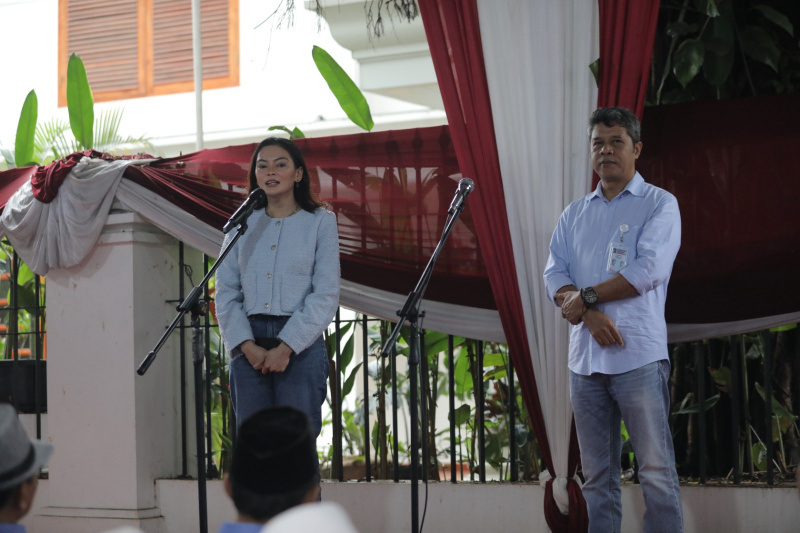 Gerakan Petani dan Nelayan Deklarasi mendukung paslon nomor urut 02 Prabowo-Gibran di Pilpres (Ashar/SinPo.id)