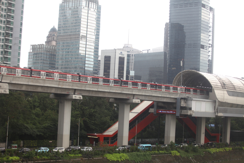 Rencana rute LRT Jabodebek akan diperpanjang hingga Bogor (Ashar/SinPo.id)