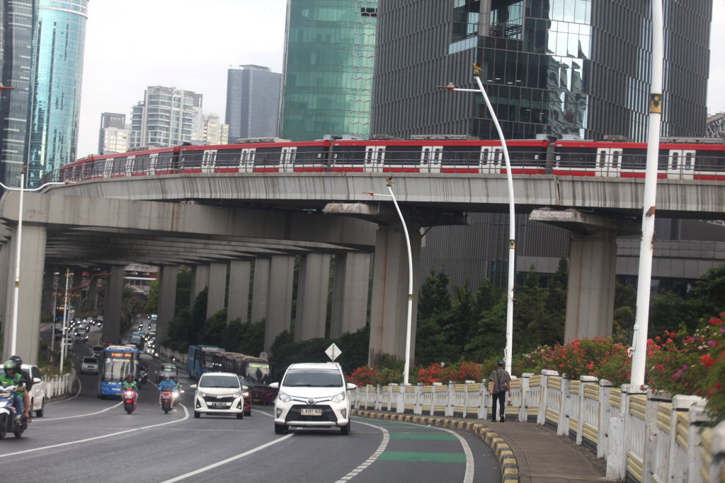 Rencana rute LRT Jabodebek akan diperpanjang hingga Bogor (Ashar/SinPo.id)