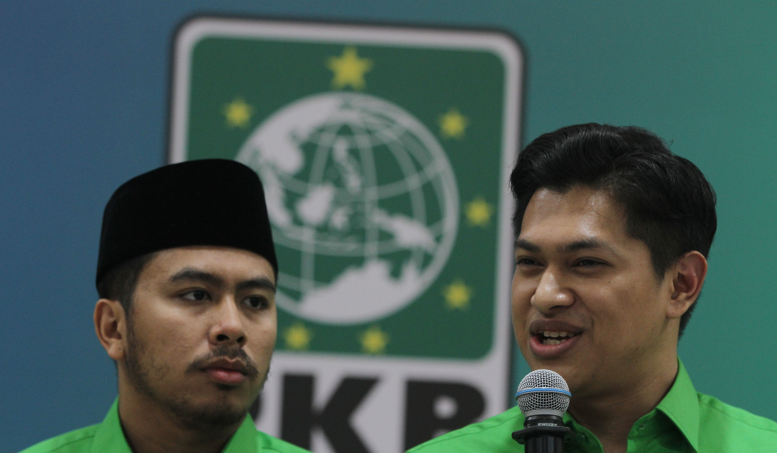 Konferensi pers PKB terkait tuntutan 17+8. (Agus Priatna/SinPo.id)