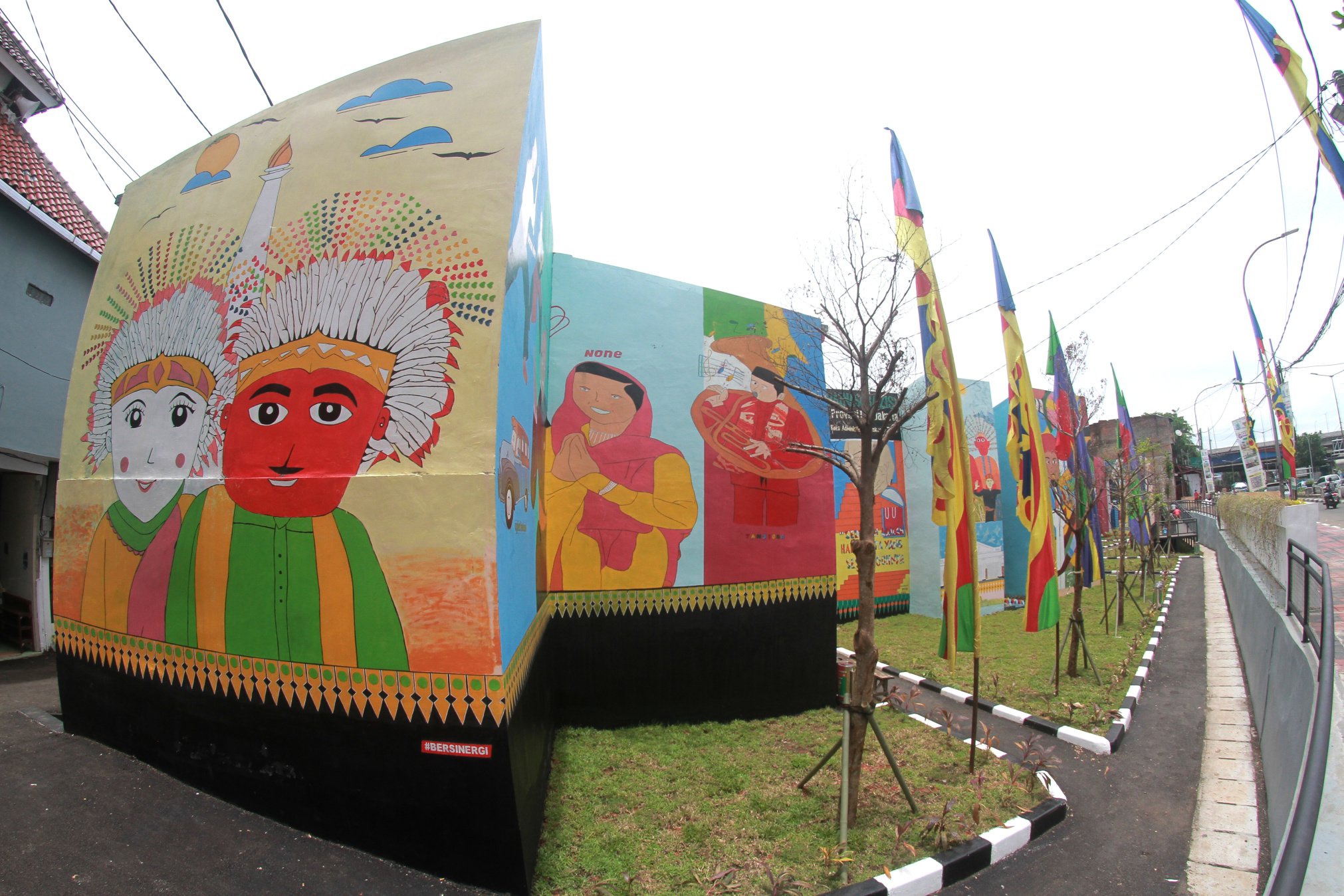 Revitalisasi kampung gembrong telah rampung dengan konsep Water Front City (Ashar/SinPo.id)