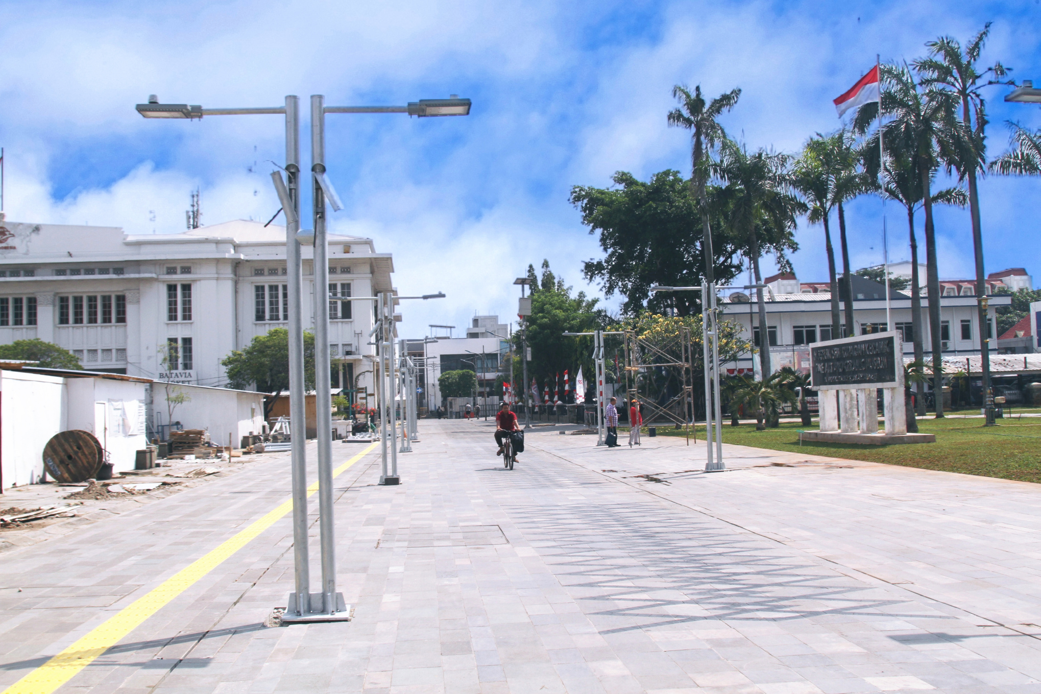 Revitalisasi Kota Tua Jakarta sudah capai 93 persen (Ashar/SinPo.id)