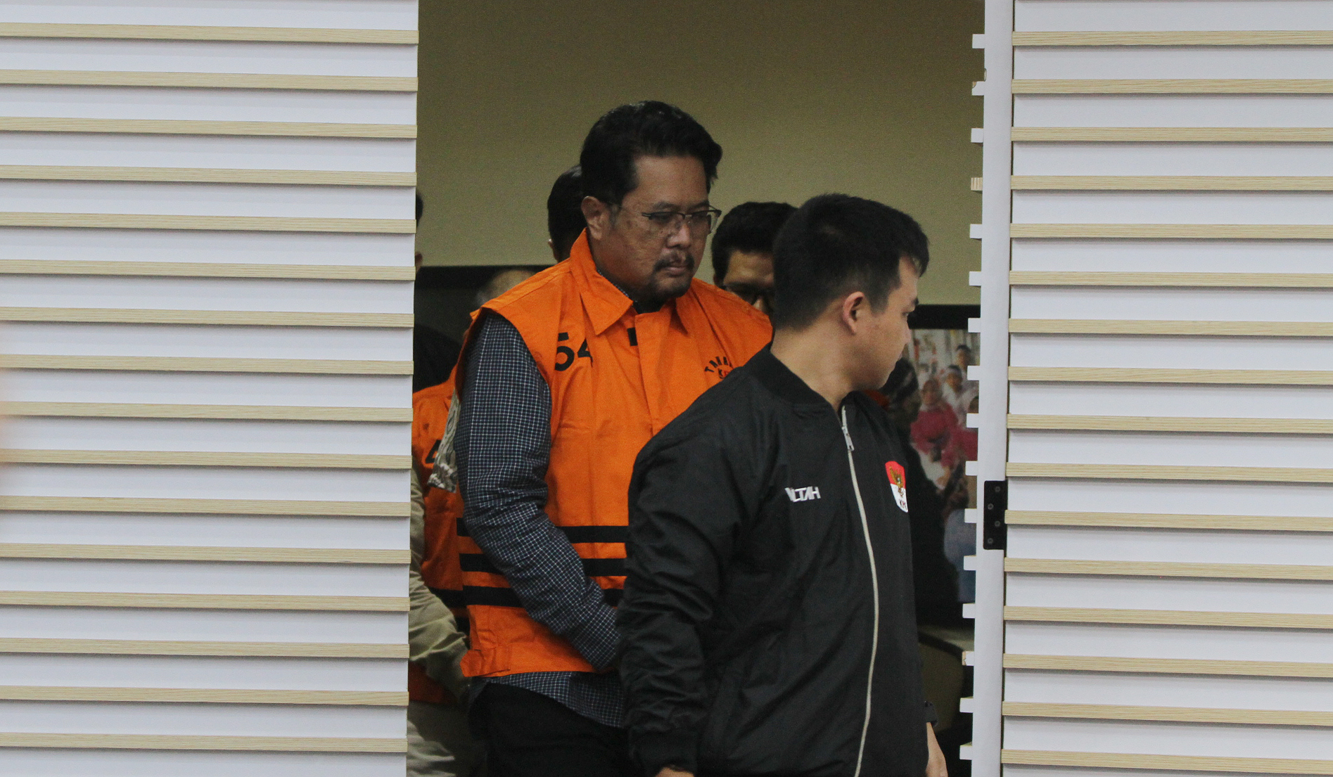 Konferensi pers penetapan tersangka korupsi Bank Jepara Artha. (Agus Priatna/SinPo.id)