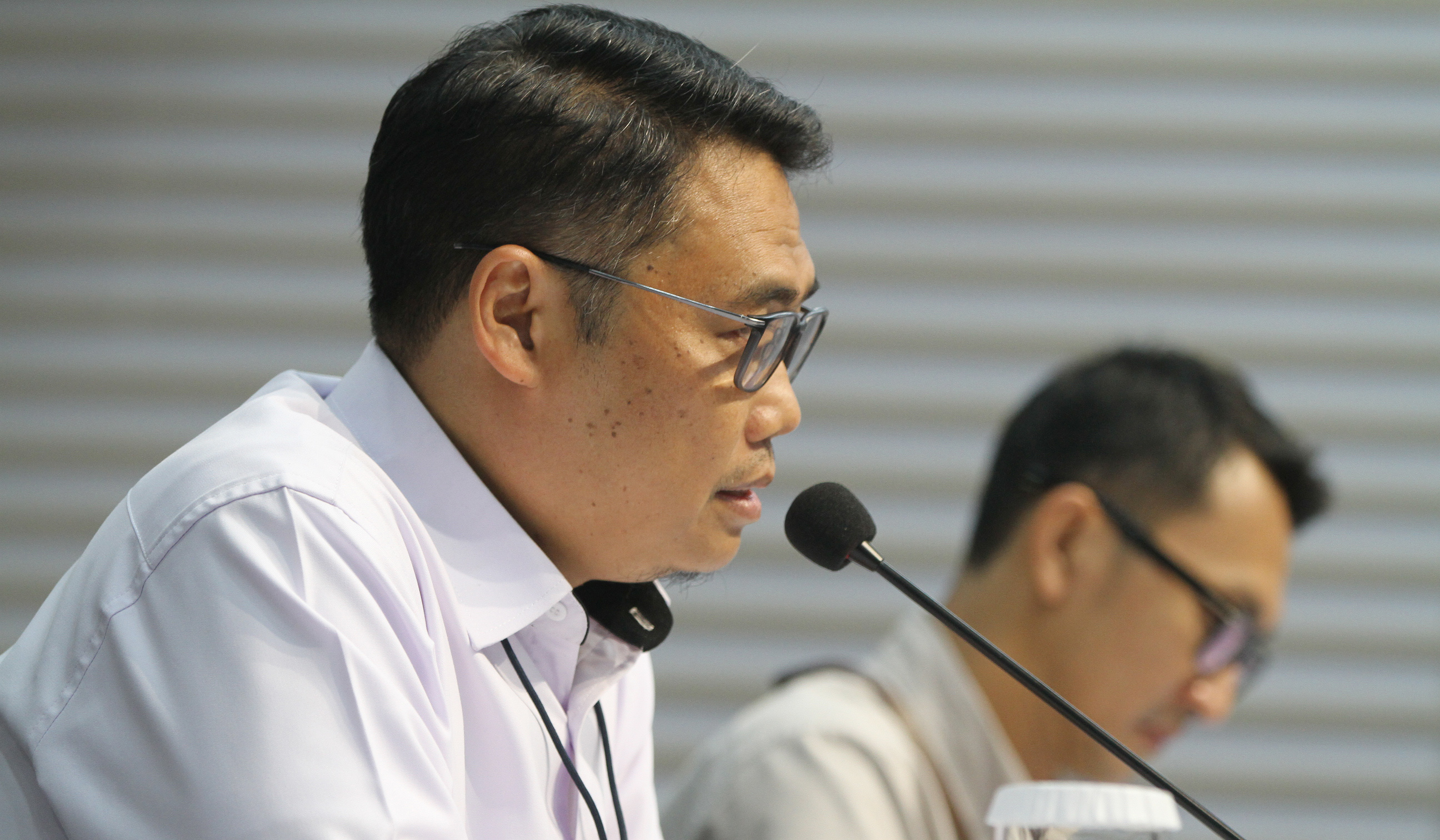 Konferensi pers penetapan tersangka korupsi Bank Jepara Artha. (Agus Priatna/SinPo.id)