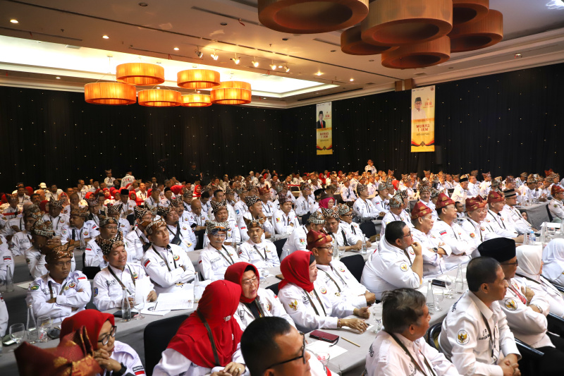 Wakil Ketua Komisi VI DPR Andre Rosiade terpilih menjadi Ketua Umum DPP Ikatan Keluarga Minang (Ashar/SinPo.id)