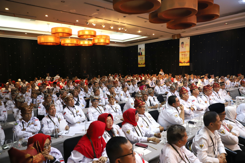 Wakil Ketua Komisi VI DPR Andre Rosiade terpilih menjadi Ketua Umum DPP Ikatan Keluarga Minang (Ashar/SinPo.id)