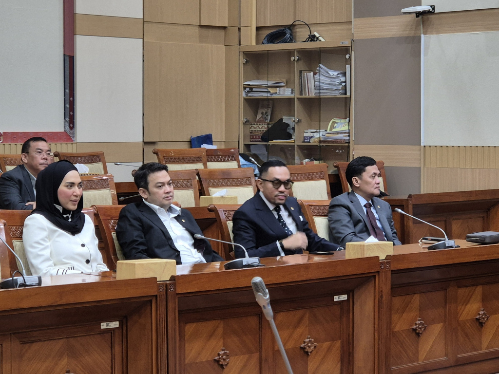 Sahroni terpilih kembali sebagai Wakil Ketua Komisi III menggantikan Rusdi Masse Mappasessu (Ashar/sinpo.id)