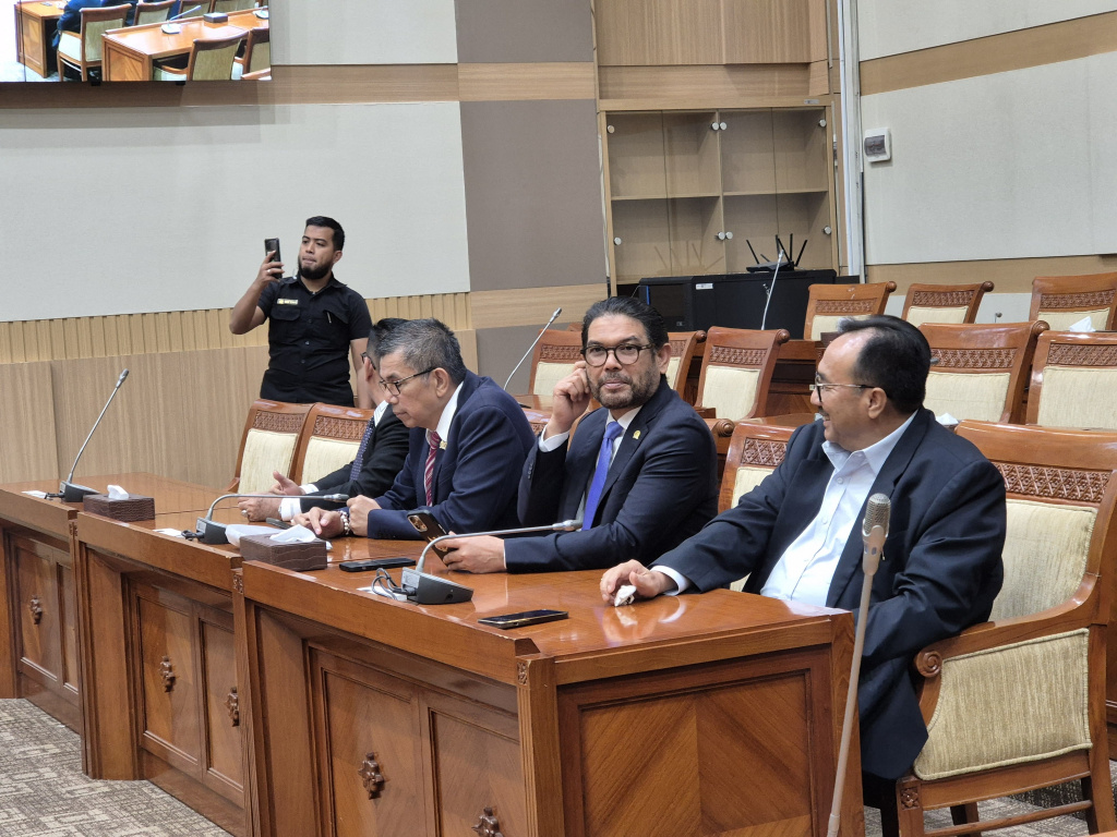 Sahroni terpilih kembali sebagai Wakil Ketua Komisi III menggantikan Rusdi Masse Mappasessu (Ashar/sinpo.id)