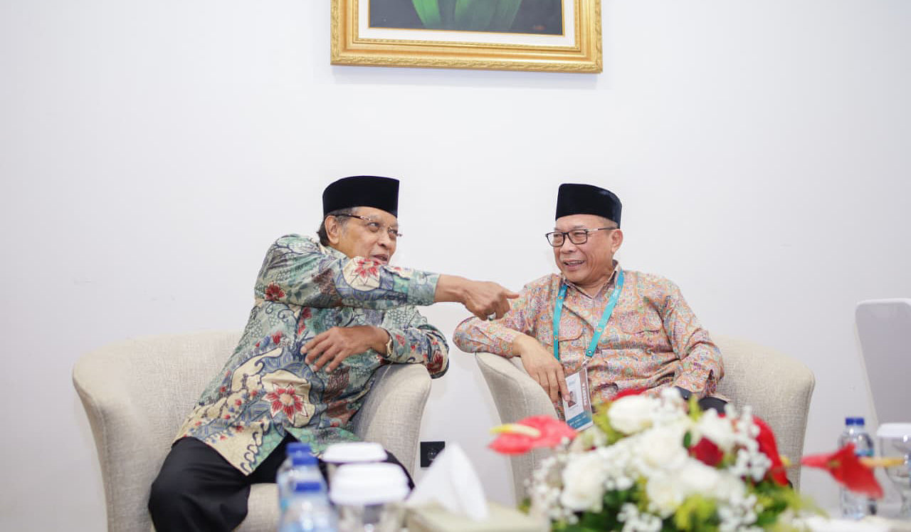 Said Aqil saat menjadi pembicara pada Munas X LDII. (Agus Priatna/SinPo.id)