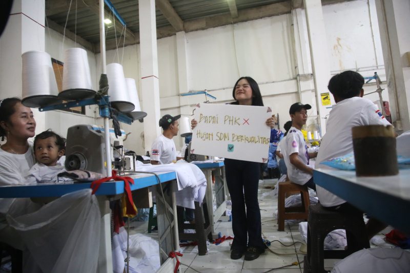 Selebgram Citayam gelar fashion show untuk mendongkrak pelaku UMKM di Indonesia (Ashar/SinPo.id)