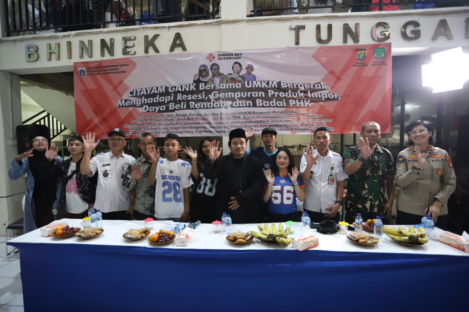 Selebgram Citayam gelar fashion show untuk mendongkrak pelaku UMKM di Indonesia (Ashar/SinPo.id)