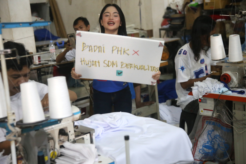 Selebgram Citayam gelar fashion show untuk mendongkrak pelaku UMKM di Indonesia (Ashar/SinPo.id)