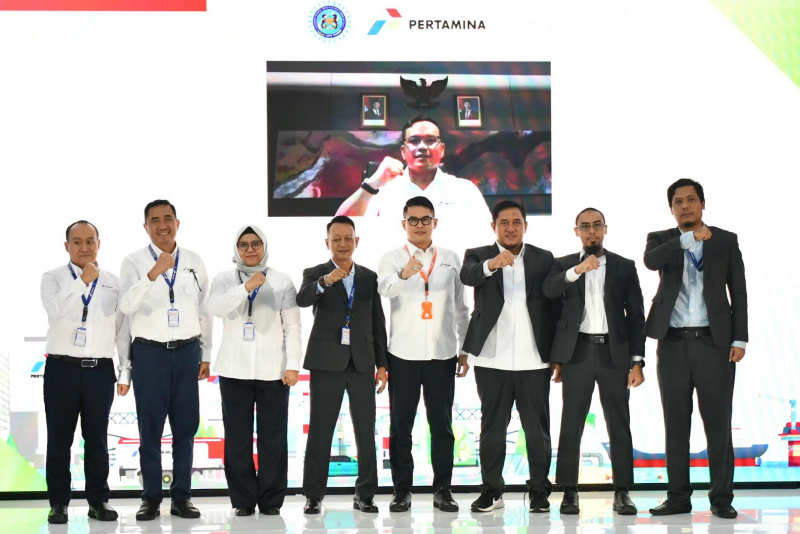 FSPPB menyeruhkan agar Pertamina kembali menjadi perusahaan negara yang terintegrasi dari hulu hingga hilir dan berada langsung di bawah kendali Presiden RI (Ashar/SinPo.id)