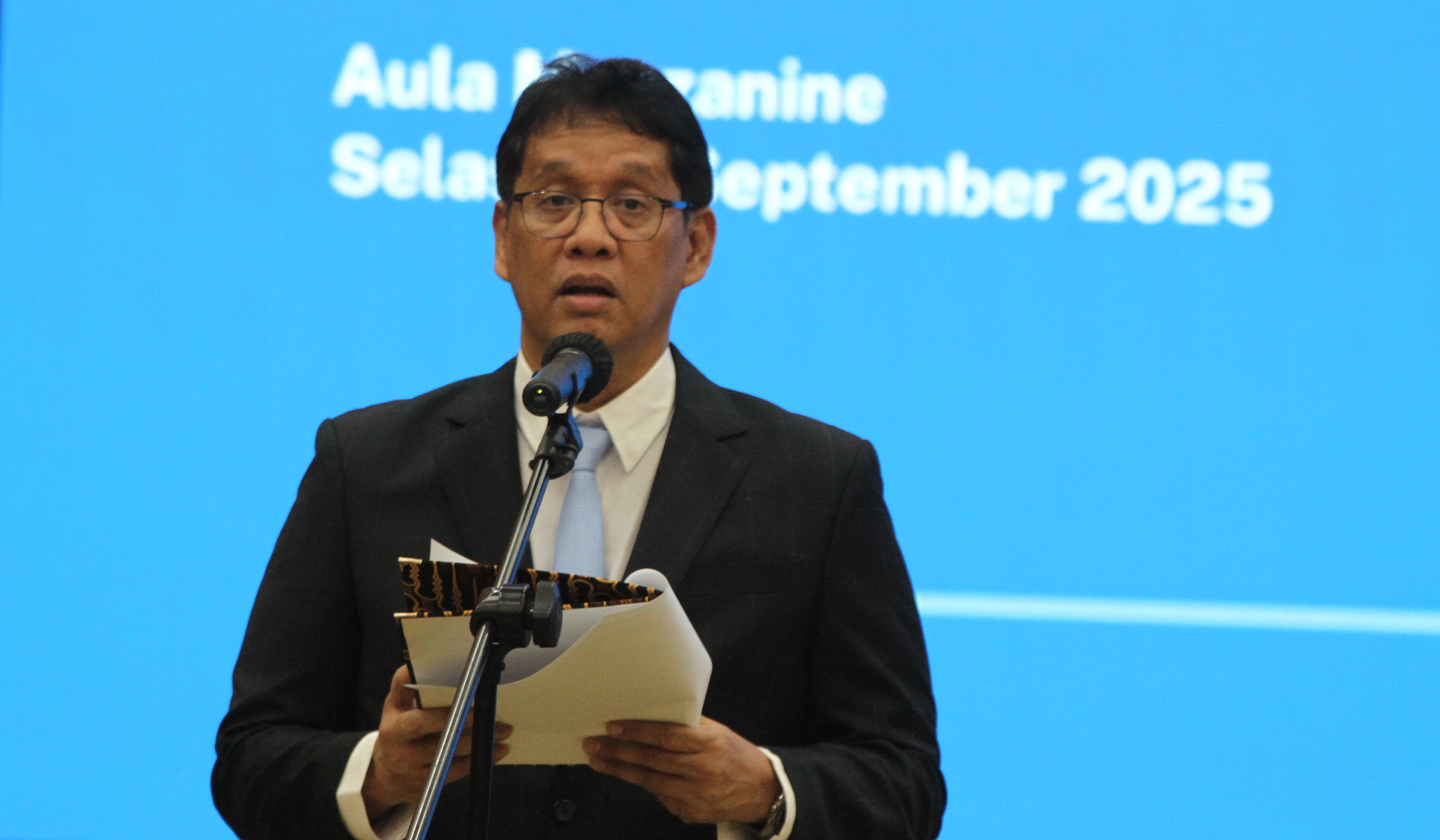 Sertijab Menteri Keuangan. (Agus Priatna/SinPo.id)