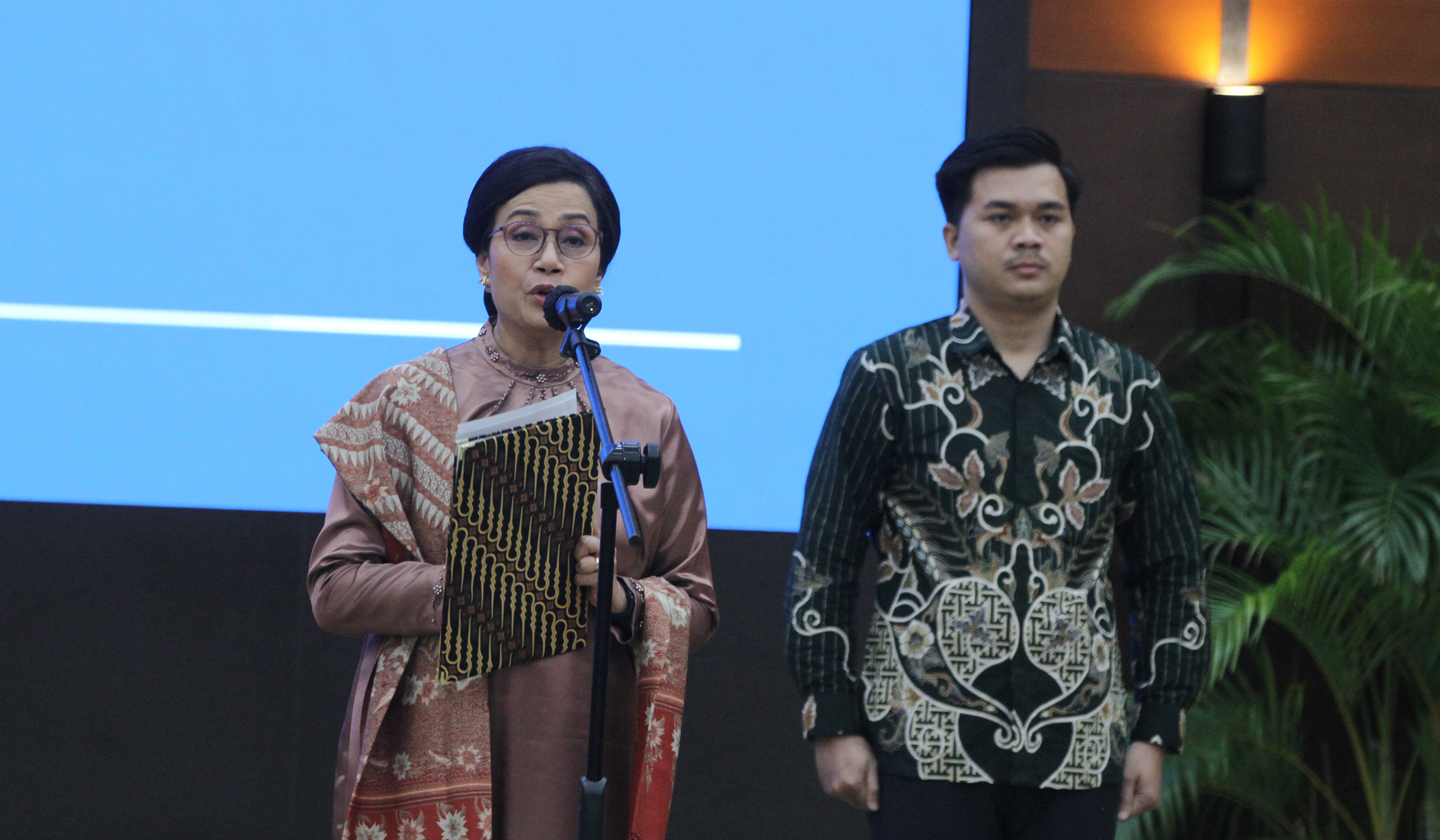 Sertijab Menteri Keuangan. (Agus Priatna/SinPo.id)