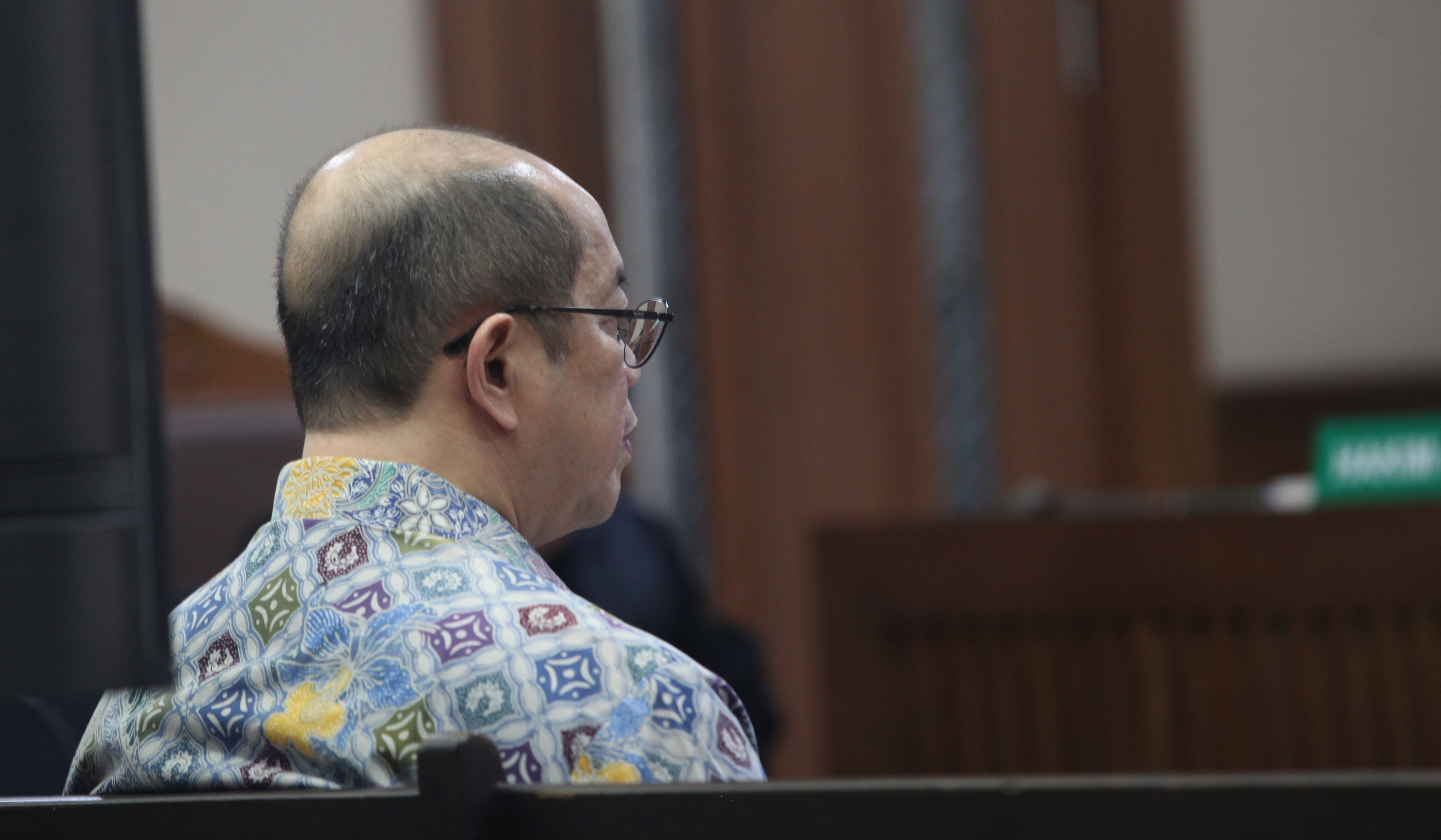 Sidang dakwaan Isa Rachmatarwata. (Agus Priatna/SinPo.id)