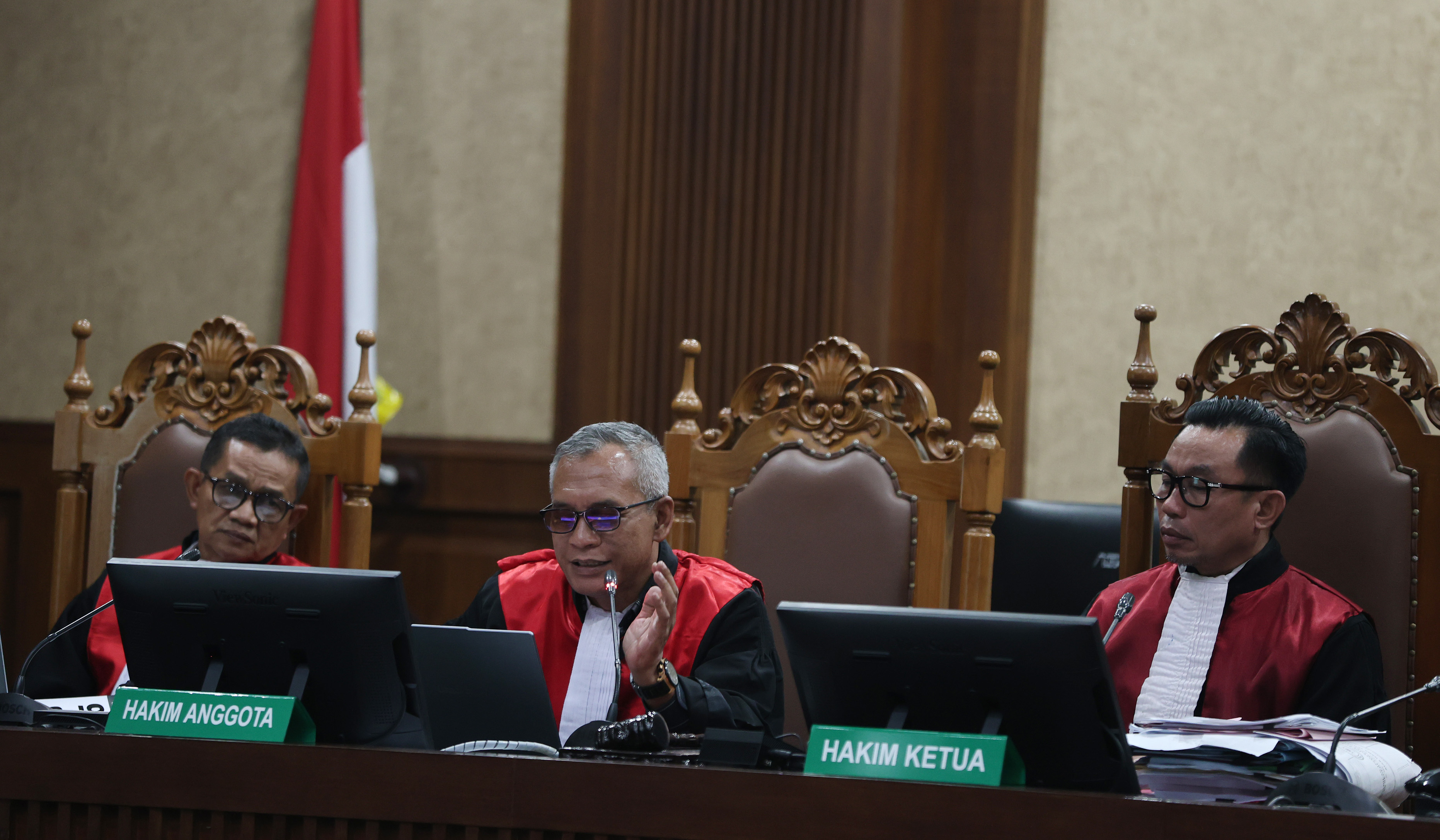 Sidang lanjutan korupsi chromebook. (Agus Priatna/SinPo.id)