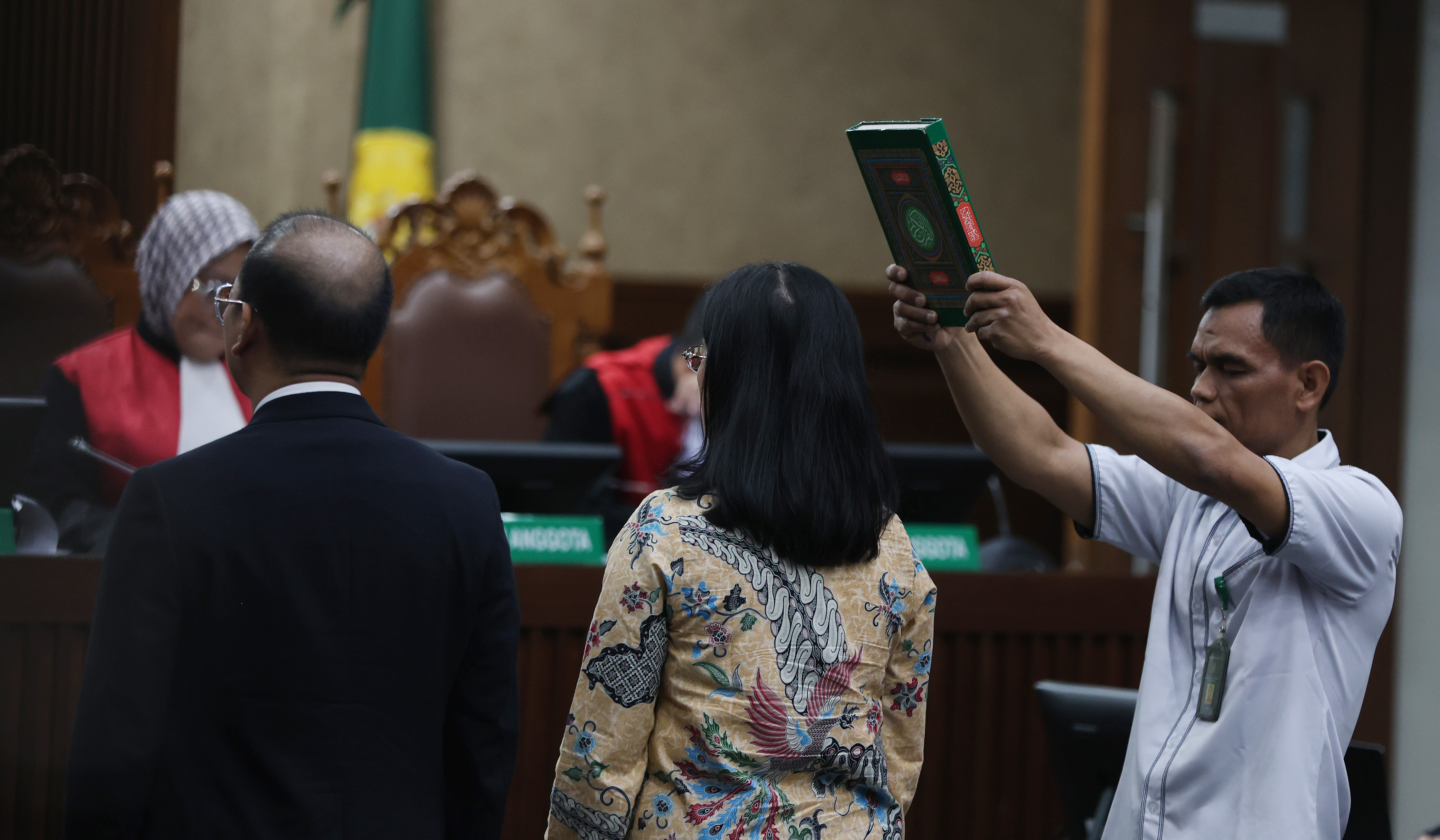Sidang lanjutan korupsi chromebook. (Agus Priatna/SinPo.id)