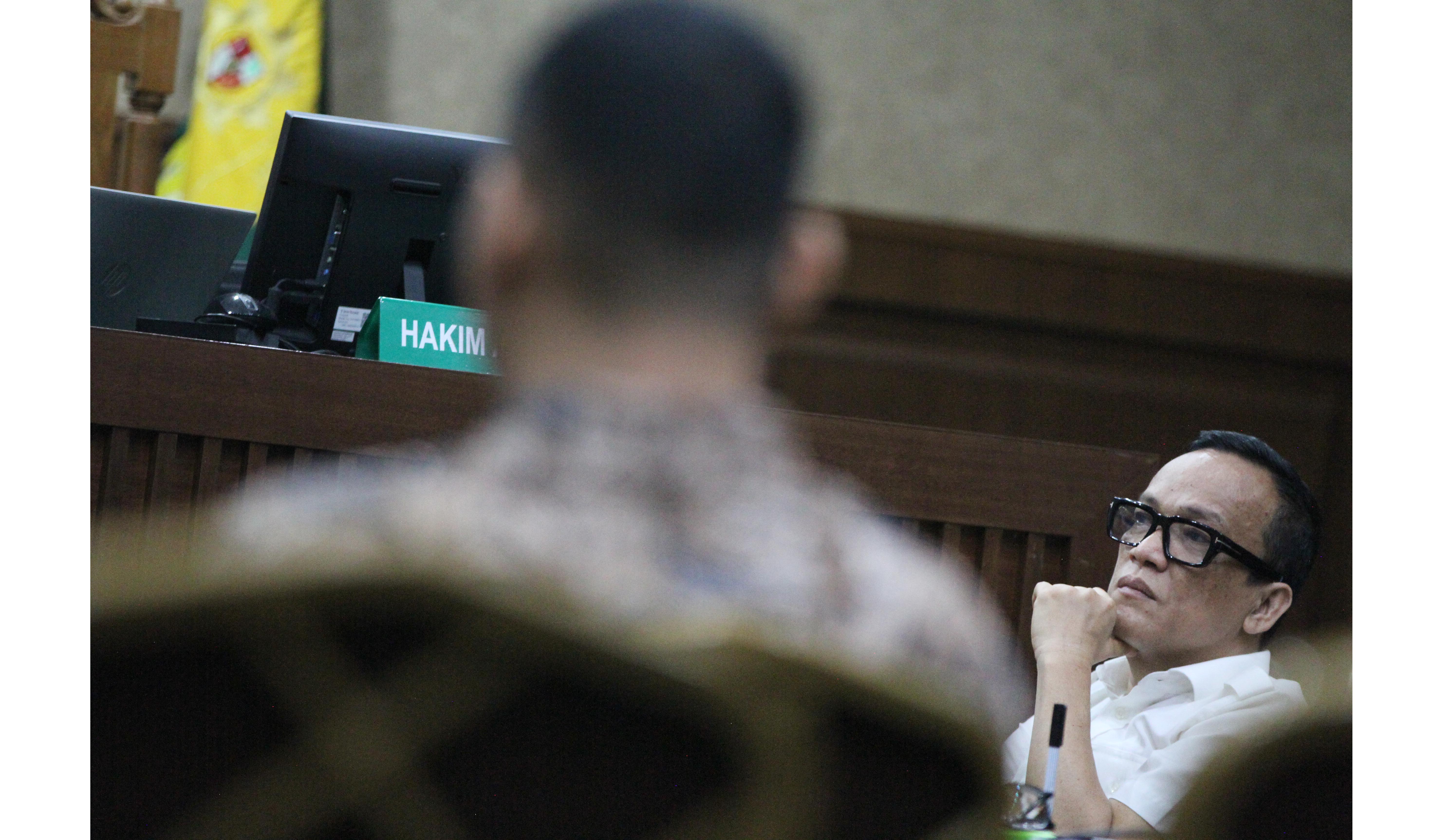 Sidang Immanuel Ebenezer di Tipikor. (Agus Priatna/SinPo.id)