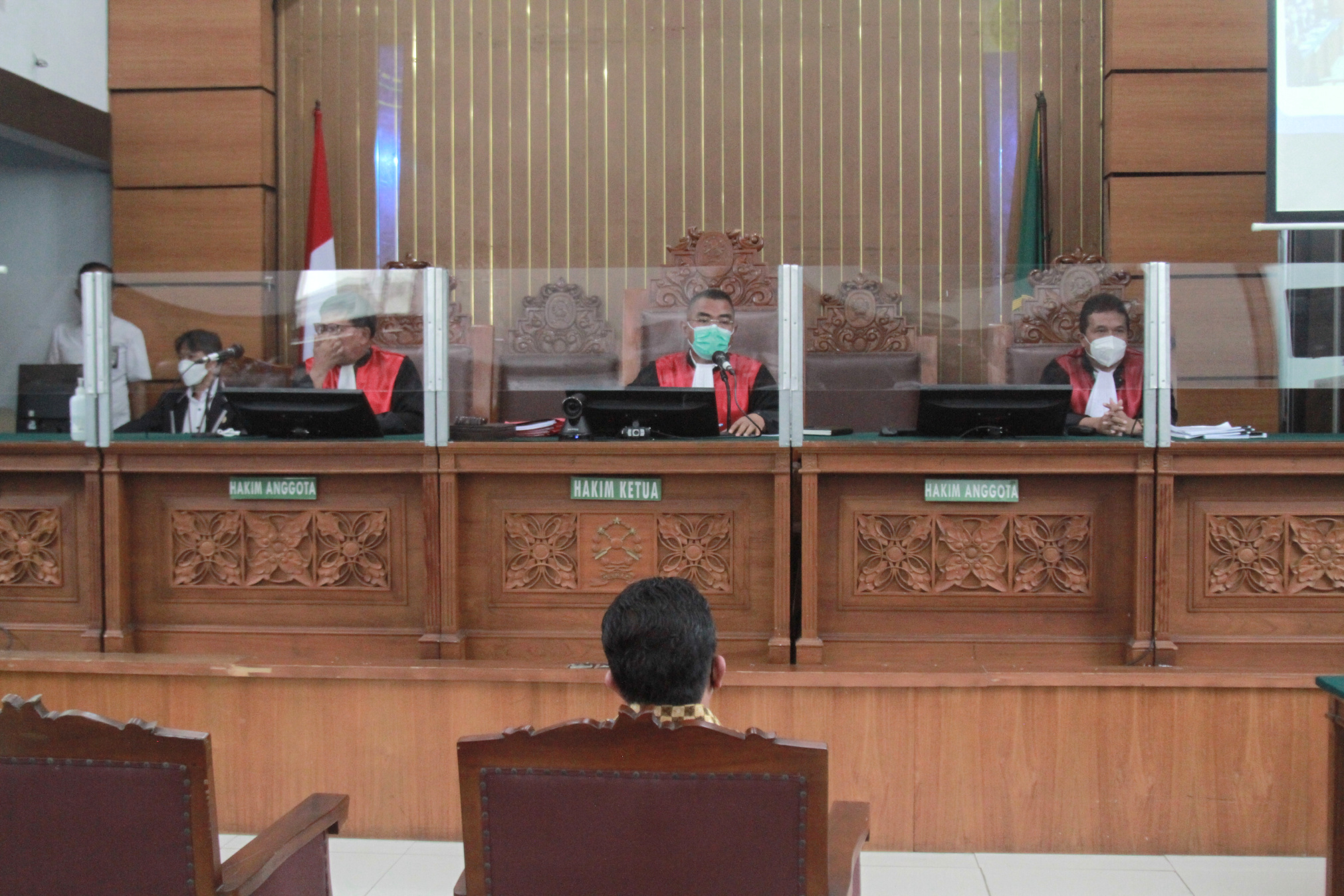 Sidang perdana Mantan Kadiv Propam Ferdy Sambo terkait kasus pembunuhan berencana Brigadir Yosua Hutabarat di Pengadilan Negeri Jakarta Selatan (Ashar/SinPo.id)