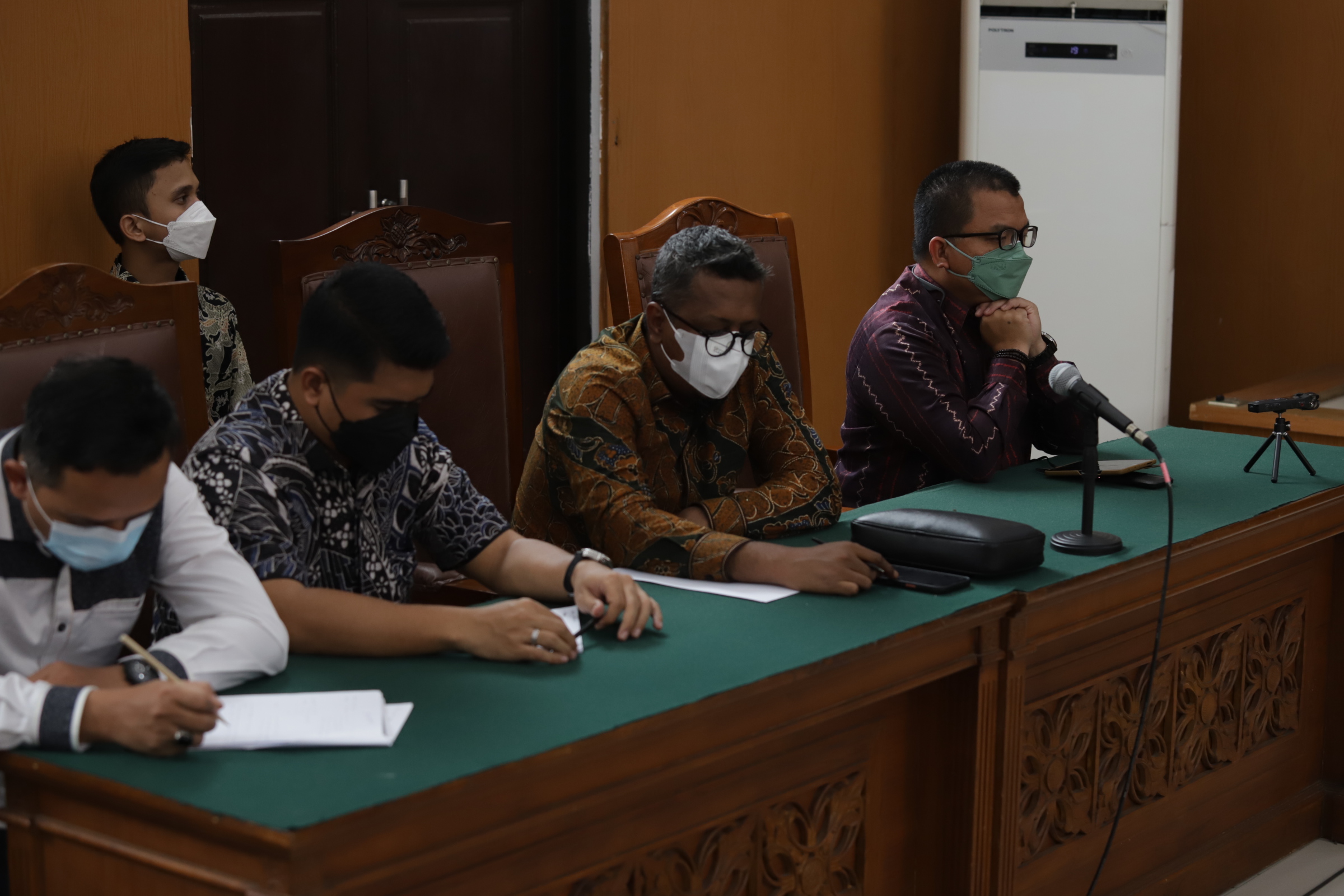 Suasana Sidang Praperadilan Maming di Pengadilan Negeri Jakarta Selatan (Ashar/SinPo.id)