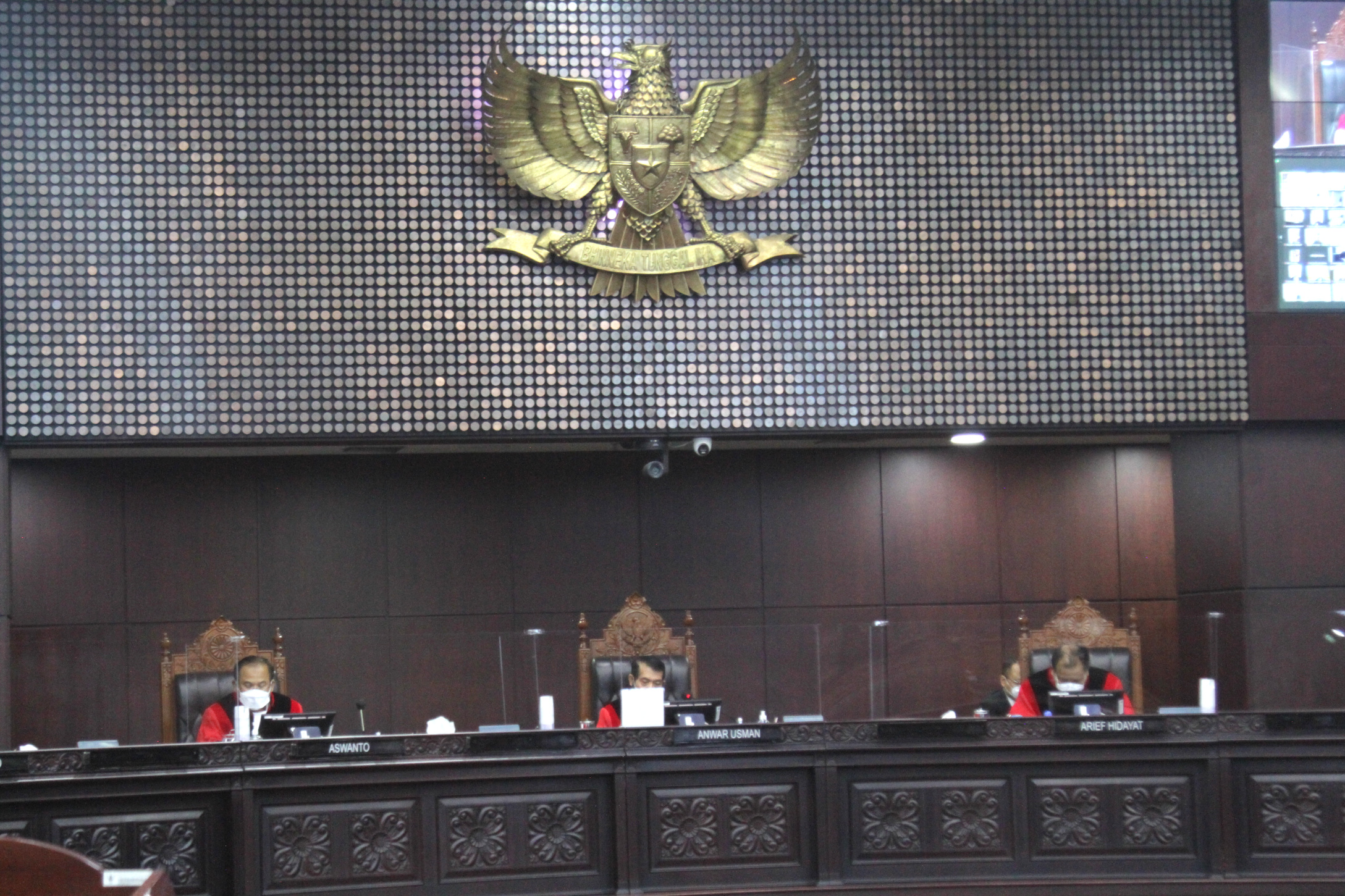 Sidang Mahkamah Konstitusi uji materi penggunaan ganja untuk medis (Ashar/SinPo.id)