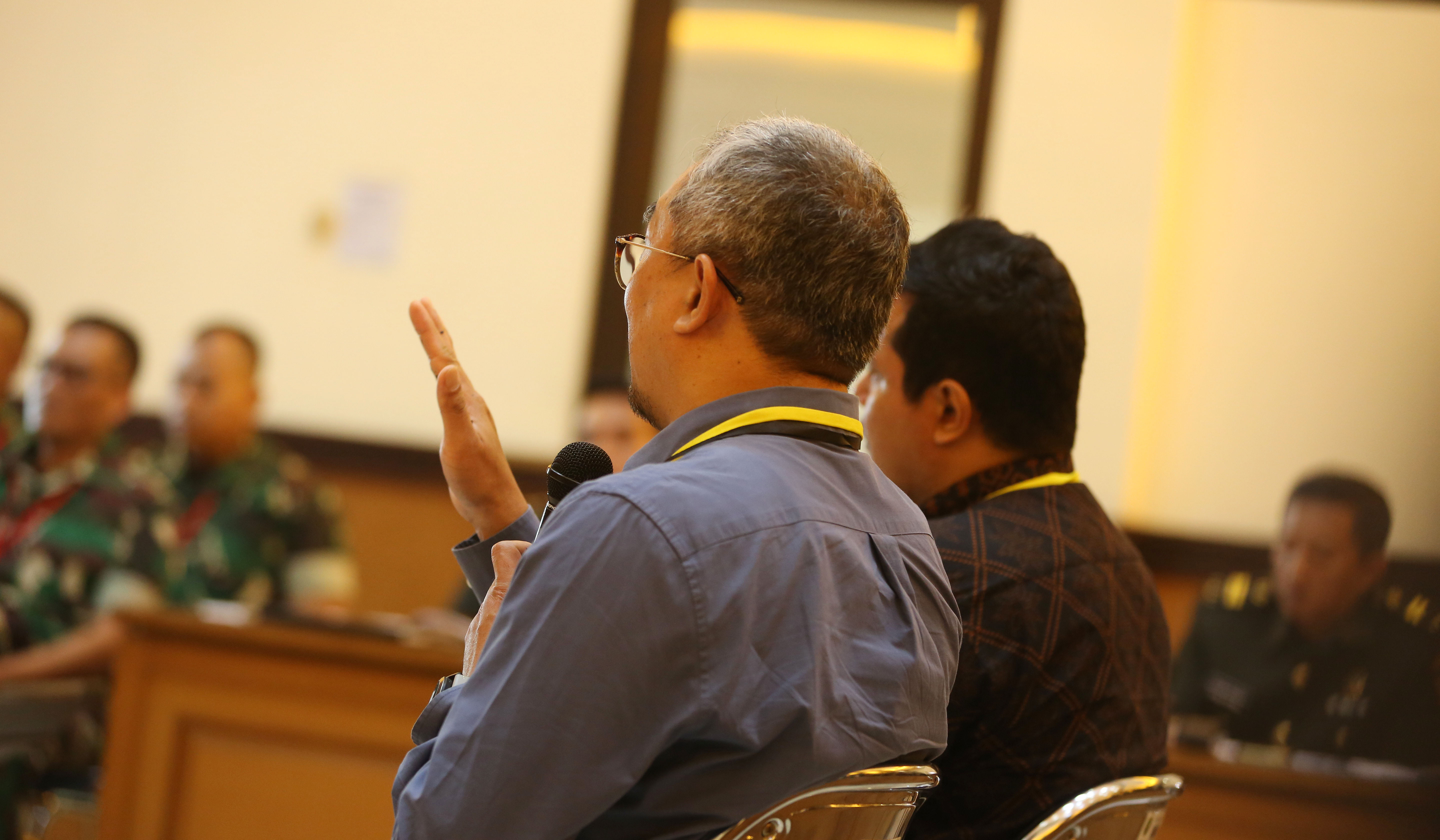 Sidang lanjutan penyerangan air keras oleh oknum TNI. (Agus Priatna/SinPo.id)