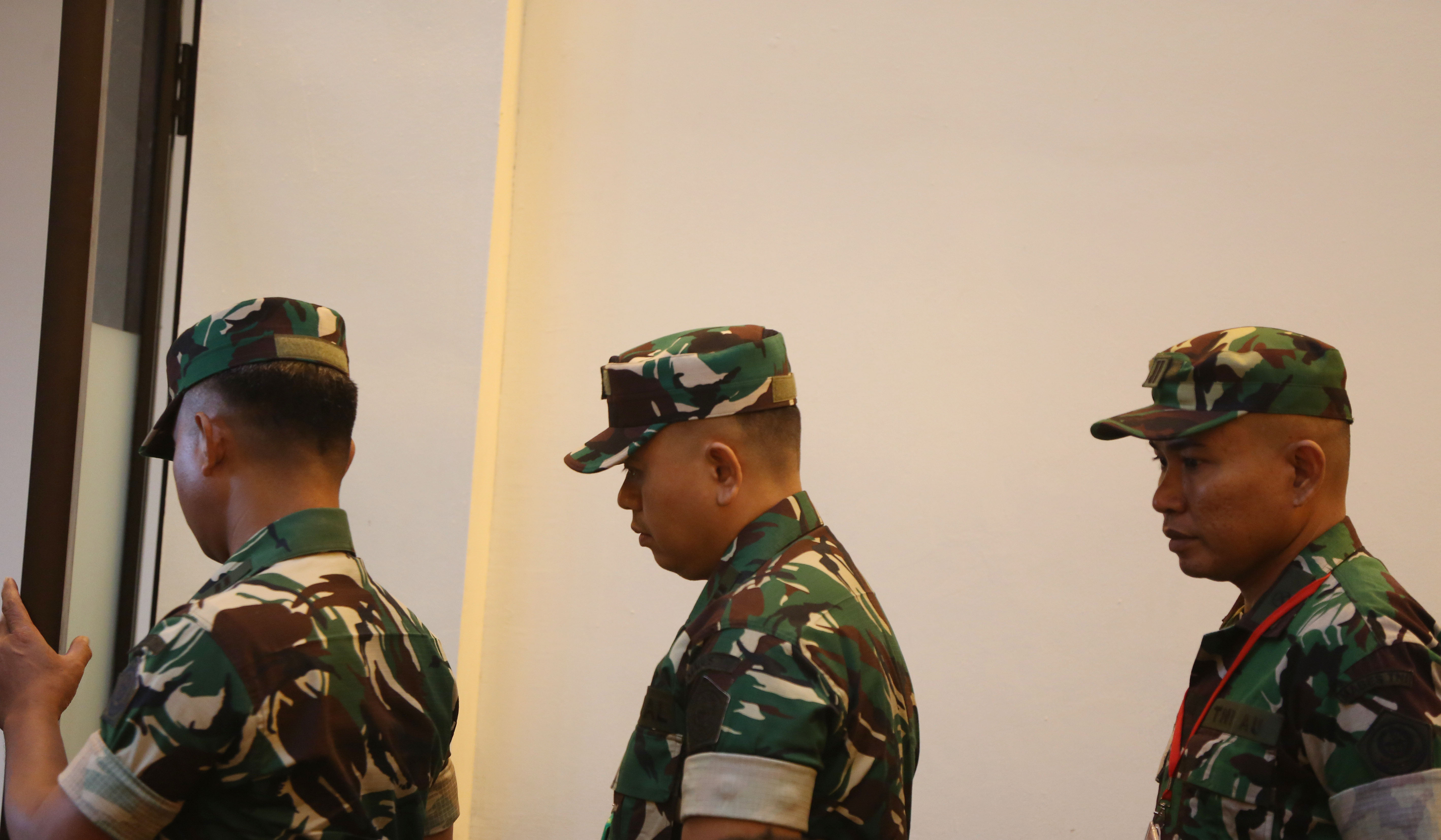 Sidang lanjutan penyerangan air keras oleh oknum TNI. (Agus Priatna/SinPo.id)