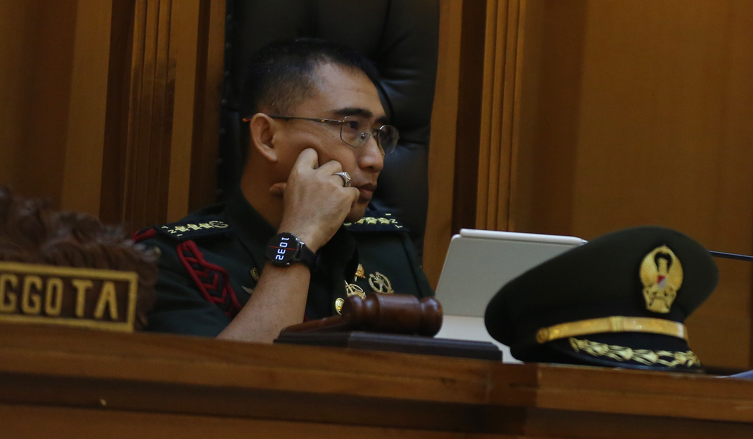 Sidang lanjutan penyerangan air keras oleh oknum TNI. (Agus Priatna/SinPo.id)