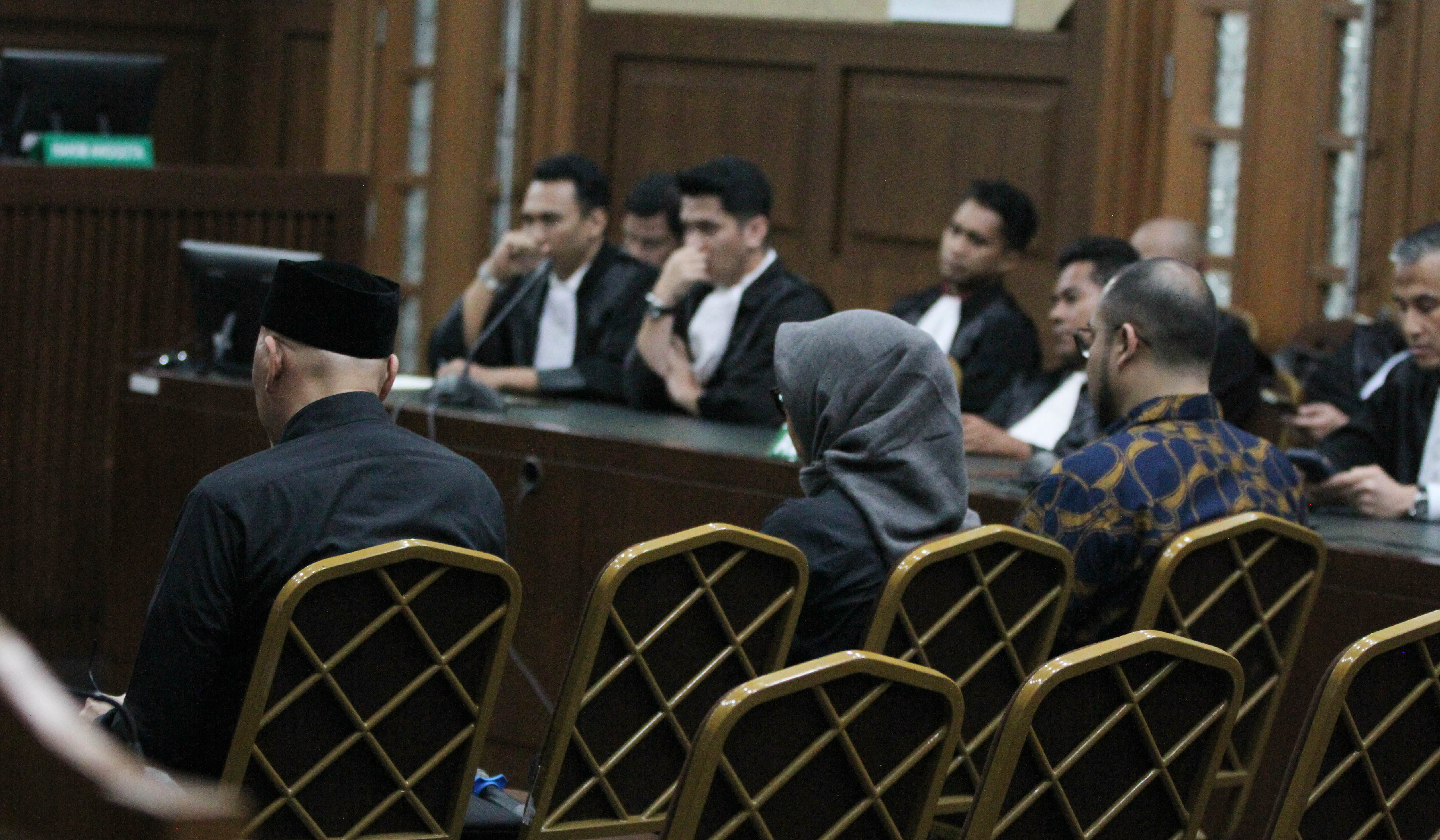 Sidang tuntutan korupsi pengadaan laptop chromebook. (Agus Priatna/SinPo.id)