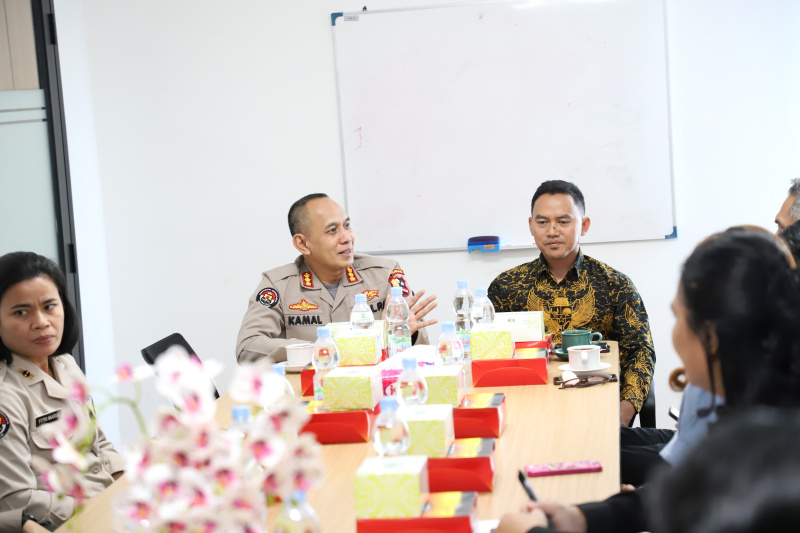 Sinpo TV resmi berkolaborasi dengan Divisi Humas Mabes Polri (Ashar/SinPo.id)