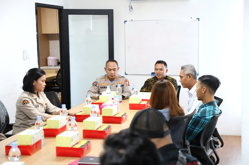 Sinpo TV resmi berkolaborasi dengan Divisi Humas Mabes Polri (Ashar/SinPo.id)