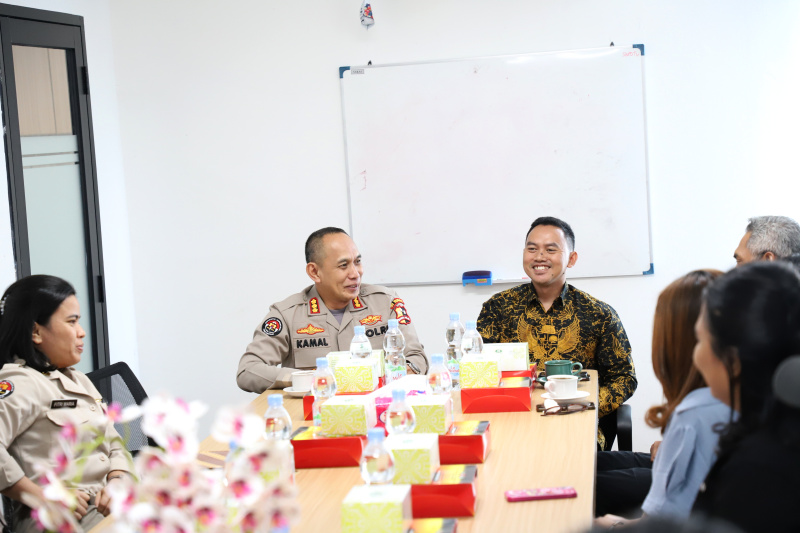 Sinpo TV resmi berkolaborasi dengan Divisi Humas Mabes Polri (Ashar/SinPo.id)