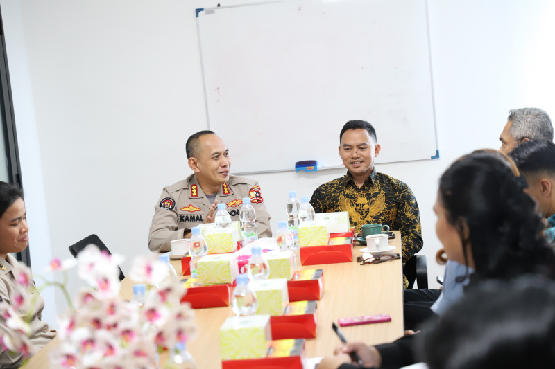 Sinpo TV resmi berkolaborasi dengan Divisi Humas Mabes Polri (Ashar/SinPo.id)