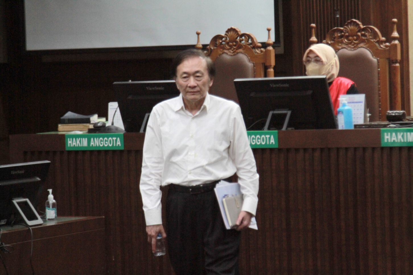 Sidang Vonis terdakwa PT Duta Palma Surya Darmadi di Pengadilan Tipikor (Ashar/SinPo.id)