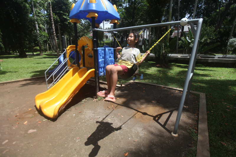 Taman Langsat akan beroperasi selama 24 jam (Ashar/SinPo.id)