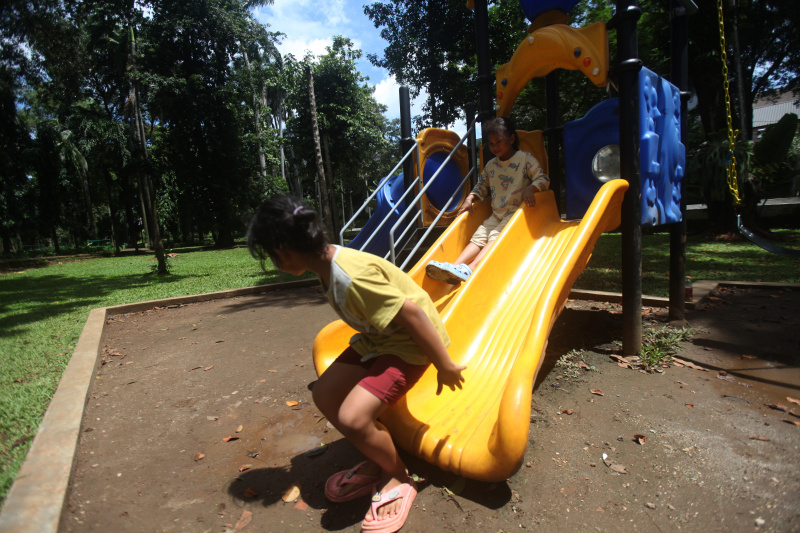 Taman Langsat akan beroperasi selama 24 jam (Ashar/SinPo.id)