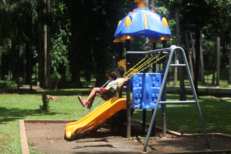 Taman Langsat akan beroperasi selama 24 jam (Ashar/SinPo.id)