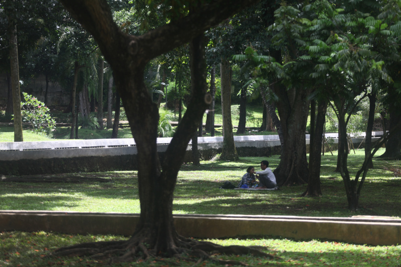 Taman Langsat akan beroperasi selama 24 jam (Ashar/SinPo.id)