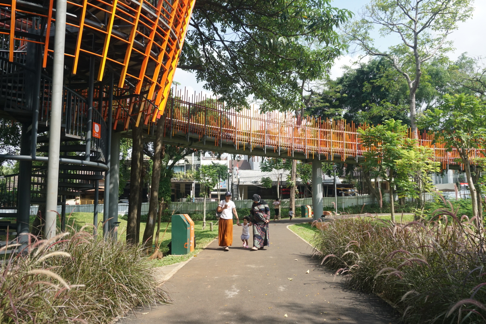 Taman Tebet ECO Park dibuka kembali (Ashar/SinPo.id)